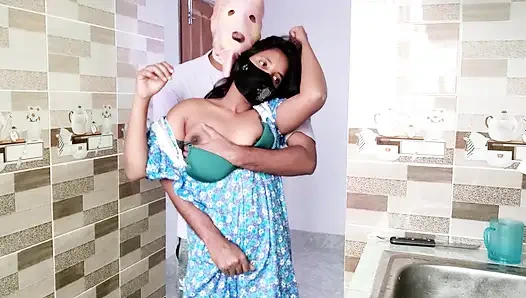 Secret romance with my desi bhabhi__kitchen fuck dever bhabhi xxx