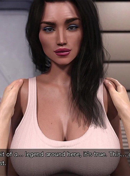 Varada en el espacio - grandes tetas de ébano milf tiene sentimientos por mí