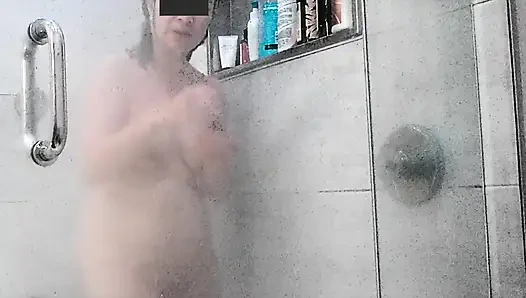 Epic Asian Mature Long Nipples - POV Real Pee Moment + Wet Shower Tease by andrewtatt