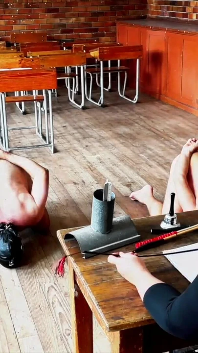 Spectacular moment from "Dominatrix Mistress April - Get away with slave"