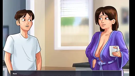 Yaz mevsimi efsanesi: orta yaşlı seksi kadınla sohbet bölüm 49