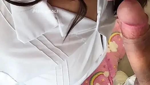 Homemade porn 18 year old student with his stepbrother