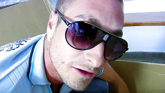 Really rough sex scene with big toys