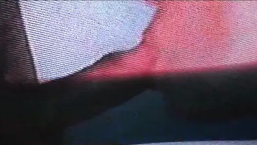 Old grandpa finds out his stepgranddaughter watching a porn movie