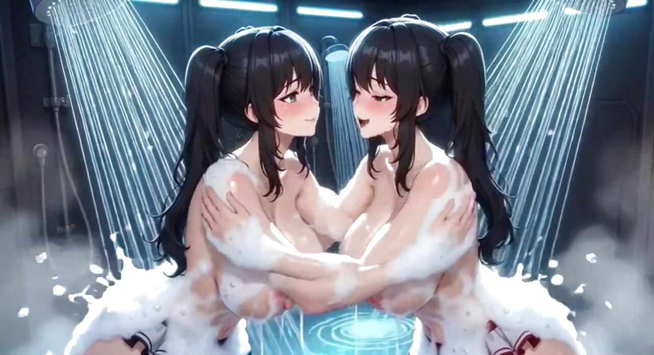 Fofa anime meninas tomando banho, Ai Animation