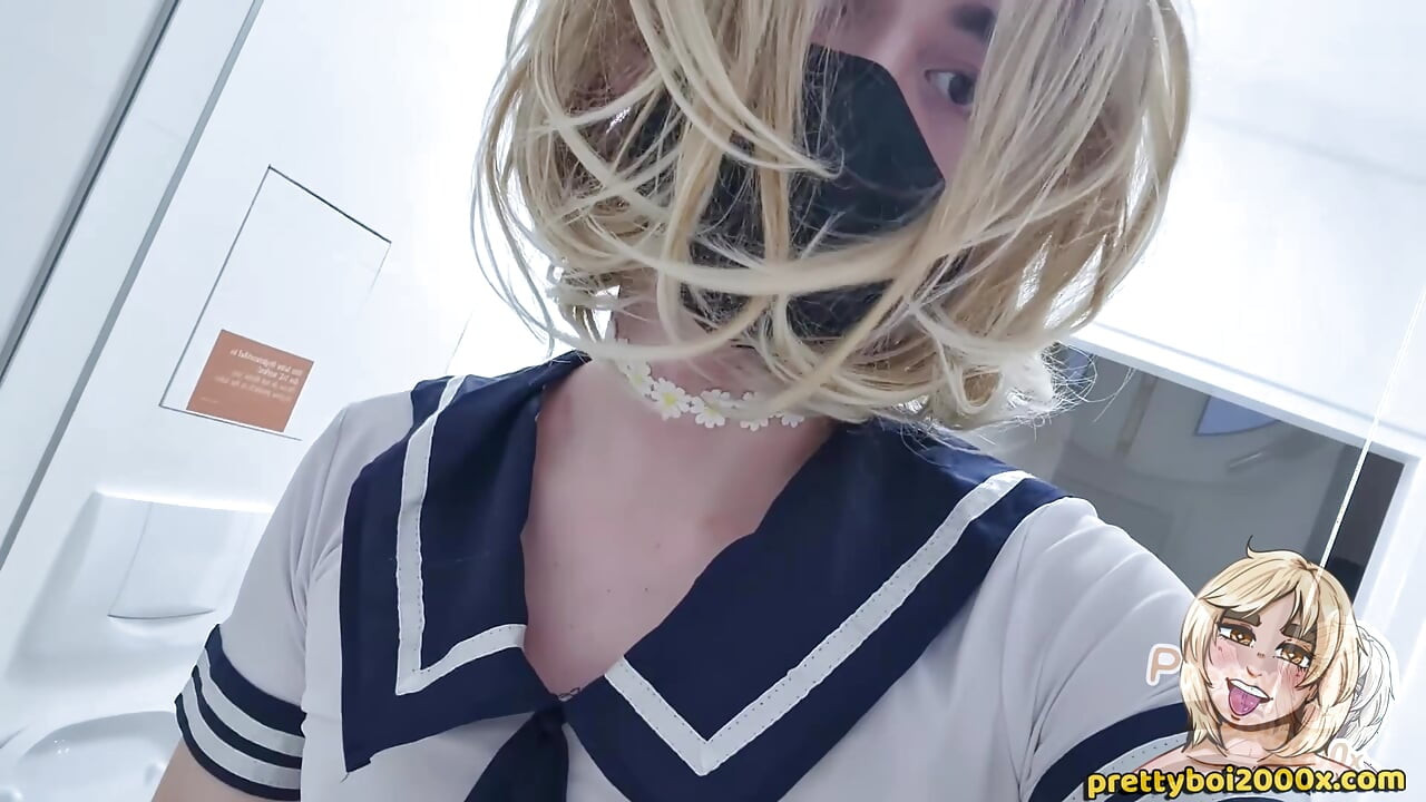Beautiful Trans-Slut fucks her tight pussy till she cums - prettyboi2000x