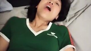 Chica coreana follada