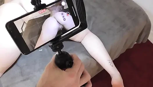 Lisi Kitty, private and intimate sex with anal creampie