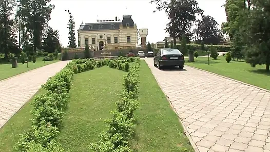 Blonde college babe gets fucked hardly