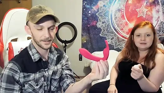 Animour panty dildo unboxing and masturbation
