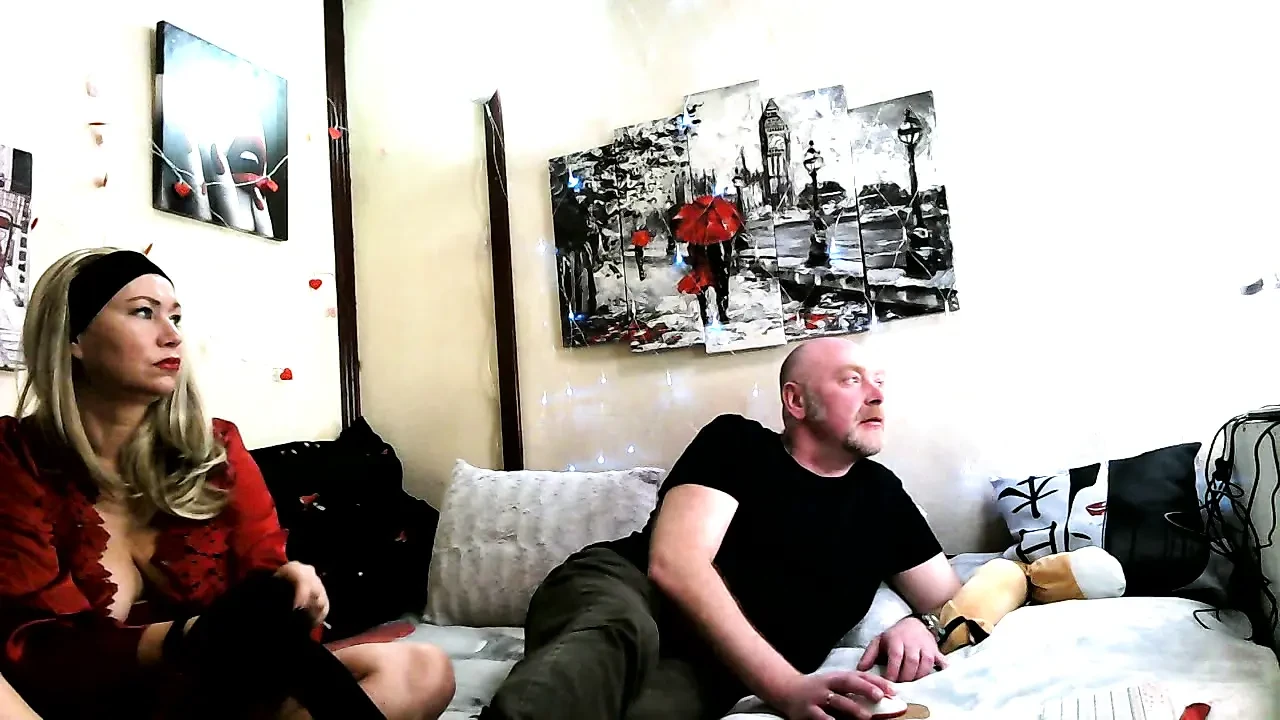 Blowjob, dogging, conversations of mature spouses, cock in pussy close-up and just a beautiful mature blonde with long hair!