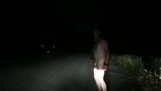 nude slave at truckers place cums