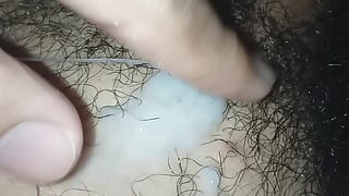 cute gay boy triple cums fountain solo