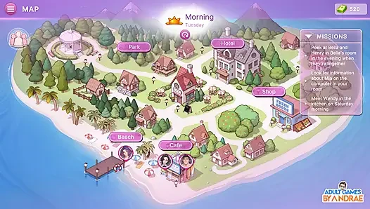 Sex Apartment 2: Grand Hotel Gameplay Part 2 - Spicy Encounters with Bella and Eva