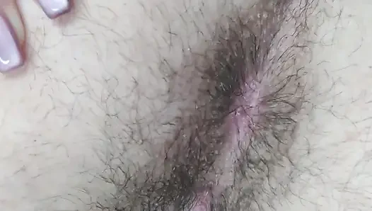 Asshole Hairy Extreme Closeup