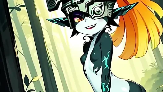Midna Zelda в гэнгбэнге Ai