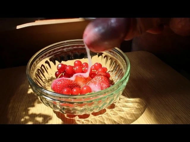 Obst mit Spritz