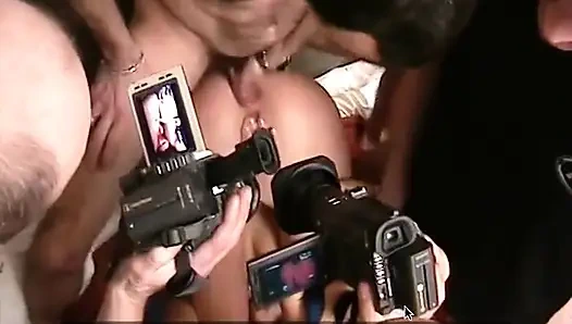 Behind the scenes: witnessing the filming of a hard scene