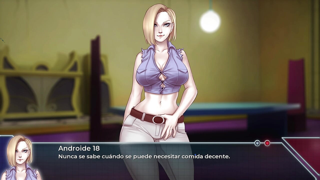Divine Adventure - Android 18 Riding and Playing with our Cock