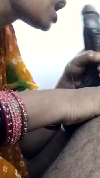 Blowjob New part 2 with step aunty in the morning | Clip 1