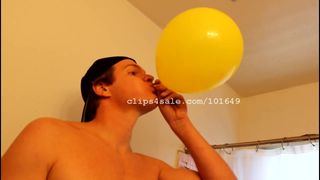 Balloon-фетиш - Kelly Balloons видео 3