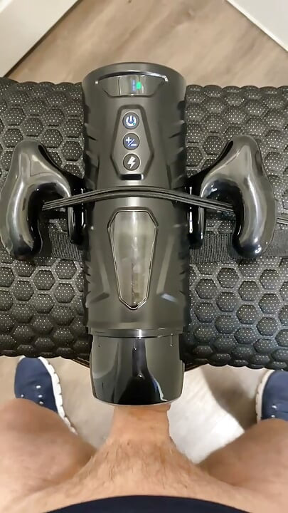 Big Stroker Toy Makes Me Cum Four Times! POV Demo
