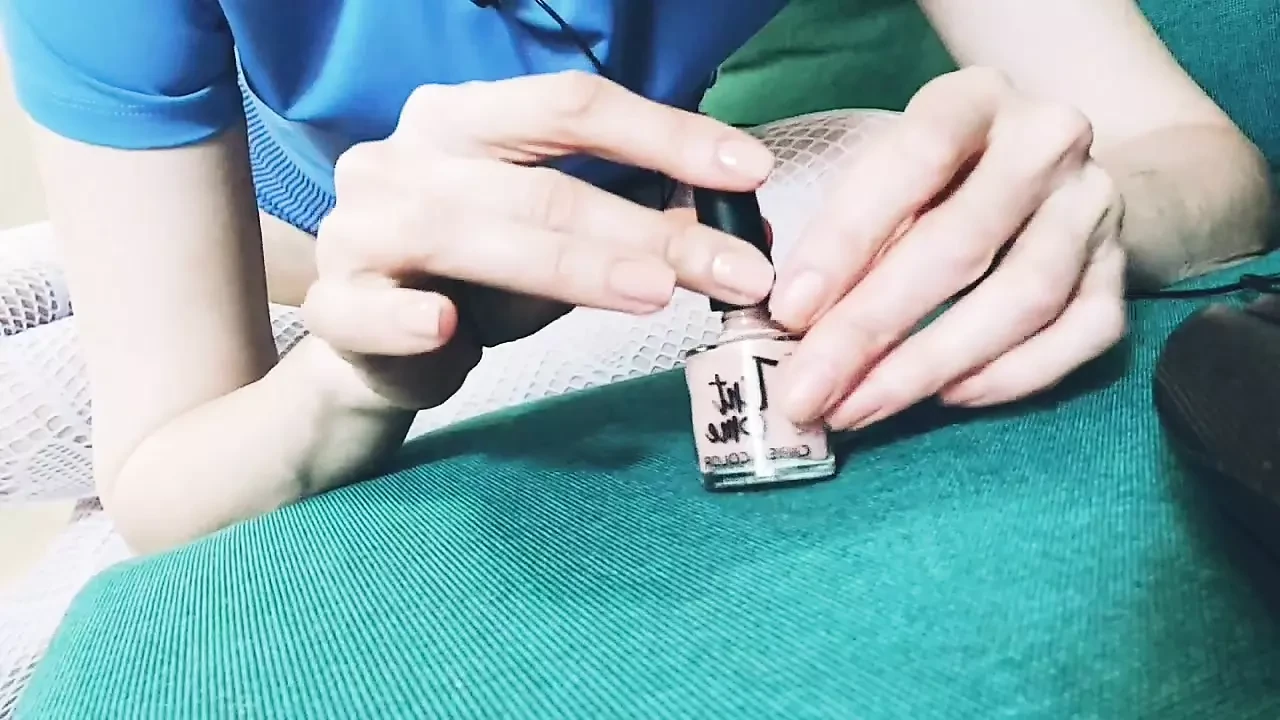 I Painted My Nails. Asmr