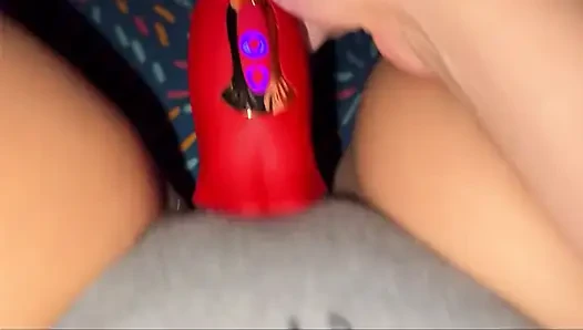 Playing alone in his room