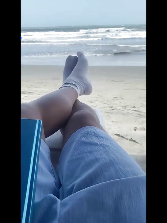 Walking Through the City of Cartagena and Then You Sit Down to Adore My Big Feet as I Deserve