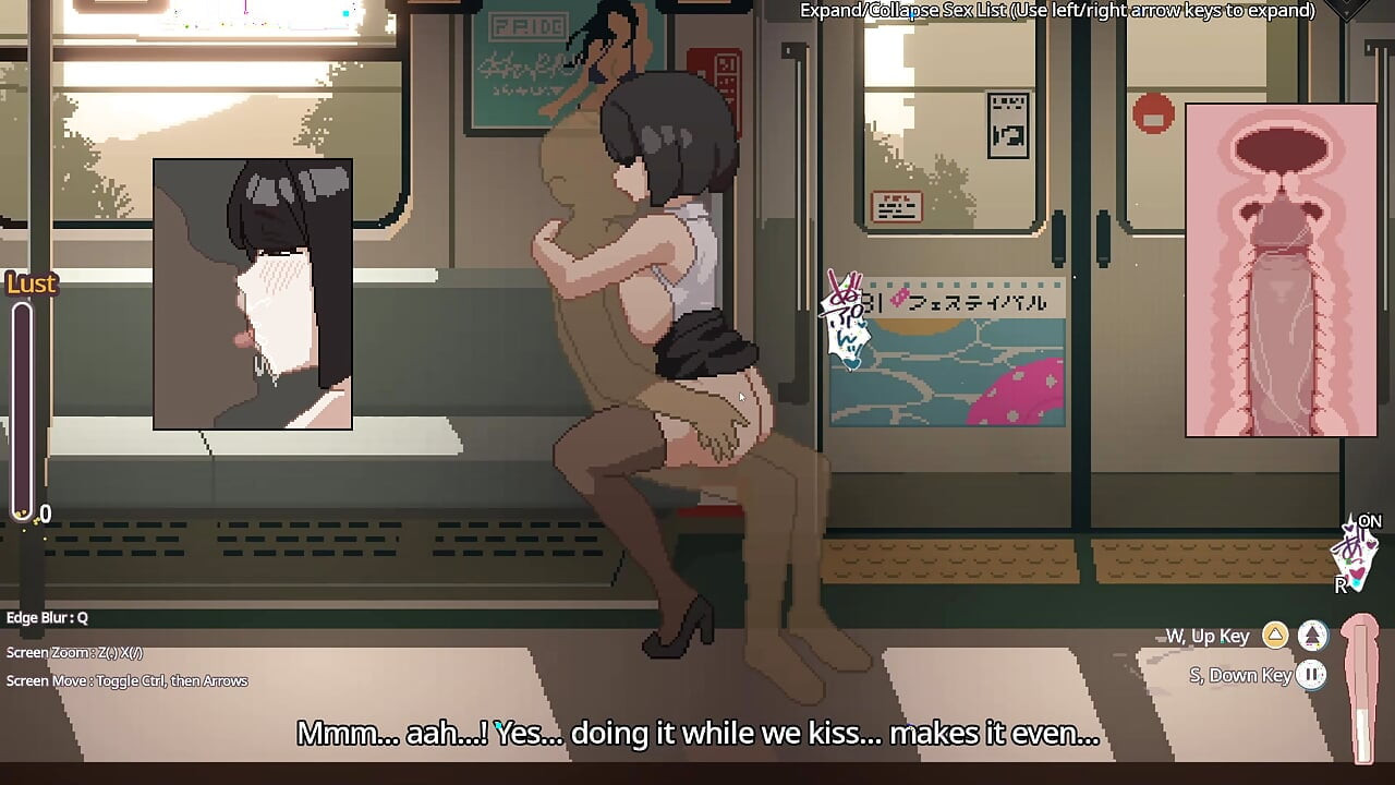 Fucking girls on a train (Train45 animations)