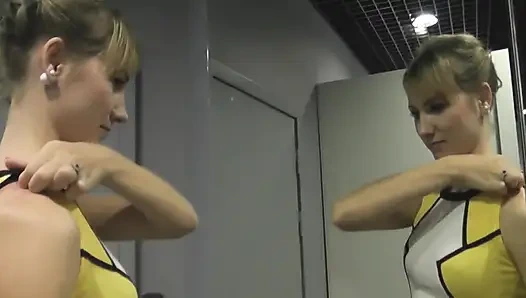 Teasing in a locker room