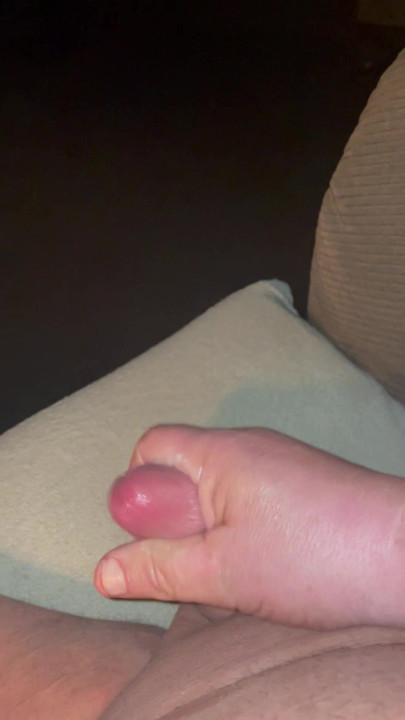 Feels good stroking it