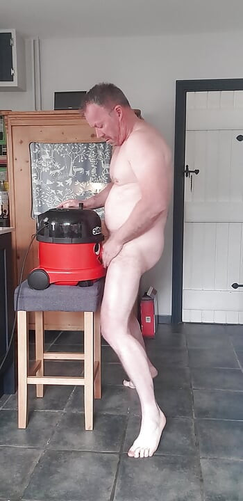 Vacuum Cleaner Suction on My Tiny Cock