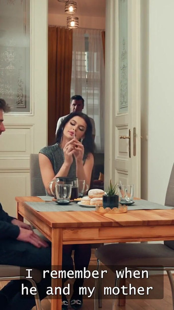Iconic moment from "DADDY4K. My slutty GF thought I didn't know she fucked my dad"