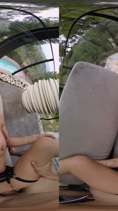 Vårt første gang på balkongen - Virtual Real Porn | Klipp 3