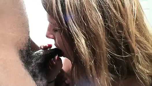 Irklararası hamile video çekimi