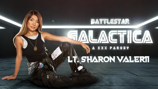 Clara Trinity As Lt. Sharon Valerii Needs Better Riding Skills In Battlestar Galactica – Vr Porn