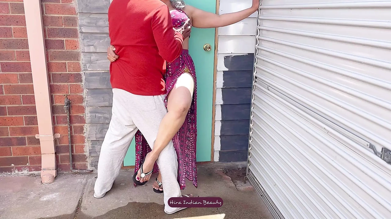 Indian Housewife Cheating with Neighbor – Slow Dance – Lip Lock Kissing & Boob Play