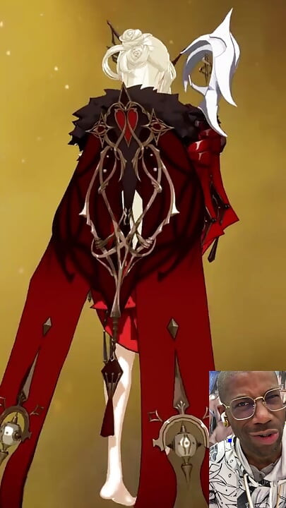 This Tasty Big Breast Genshin Impact Character Has a Huge Transgender Cock