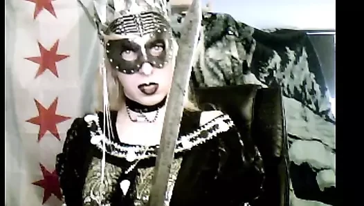 Goth Queen Crossdresser by VikkiCD16