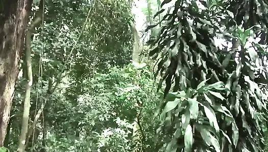 Exclusive video Bareback: Two sexy Latinos have passionate anal fucking outdoors