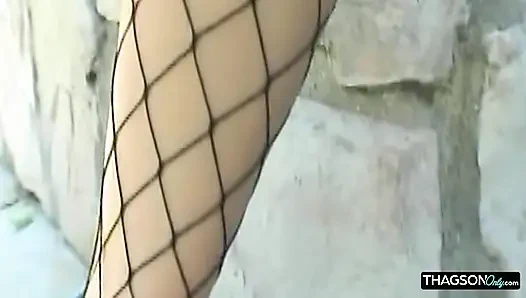 Blonde Hottie's Ass Fingered and Pounded in Wild Session