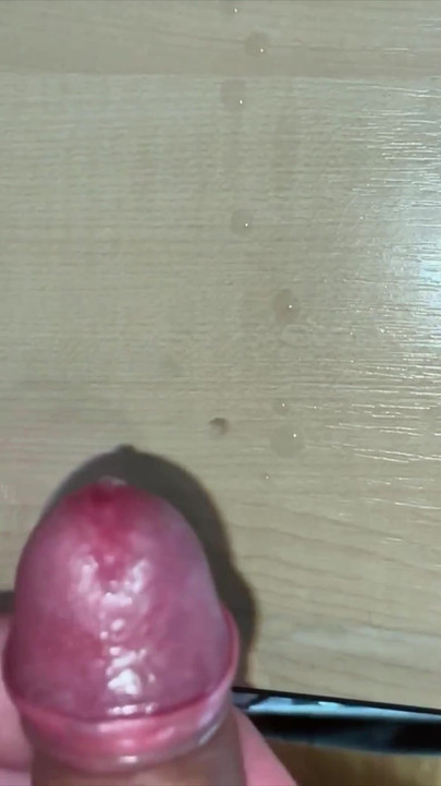 Epic moment from "small foreskin cock gets jerked and squirts twice"