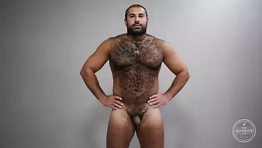 hot russian bear playing