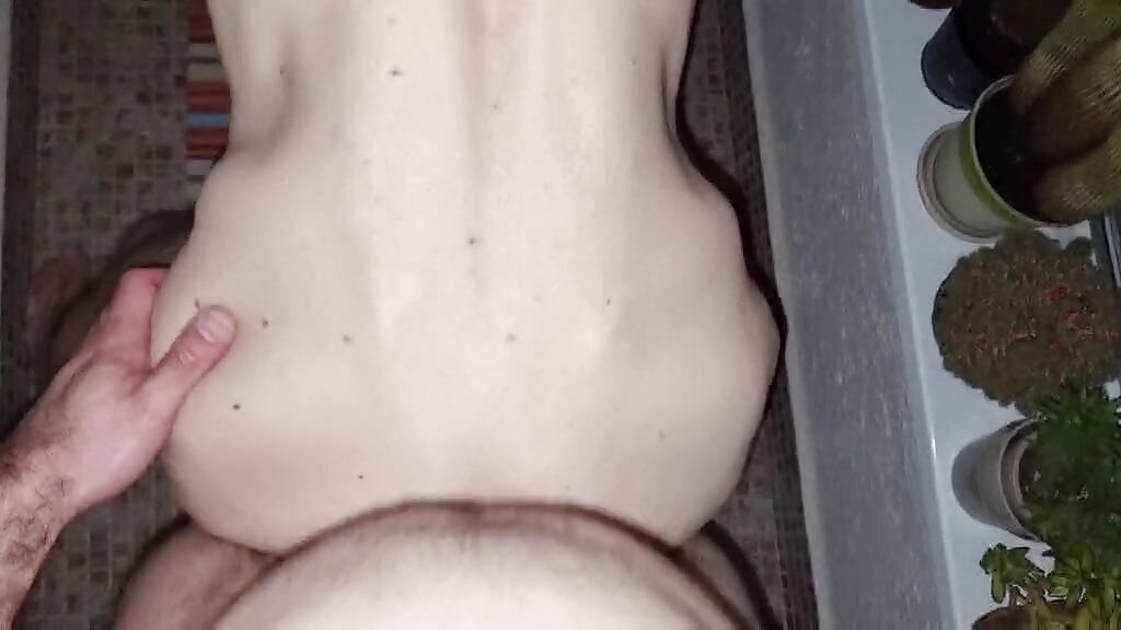 Raw fucking on the balcony! 100% satisfaction