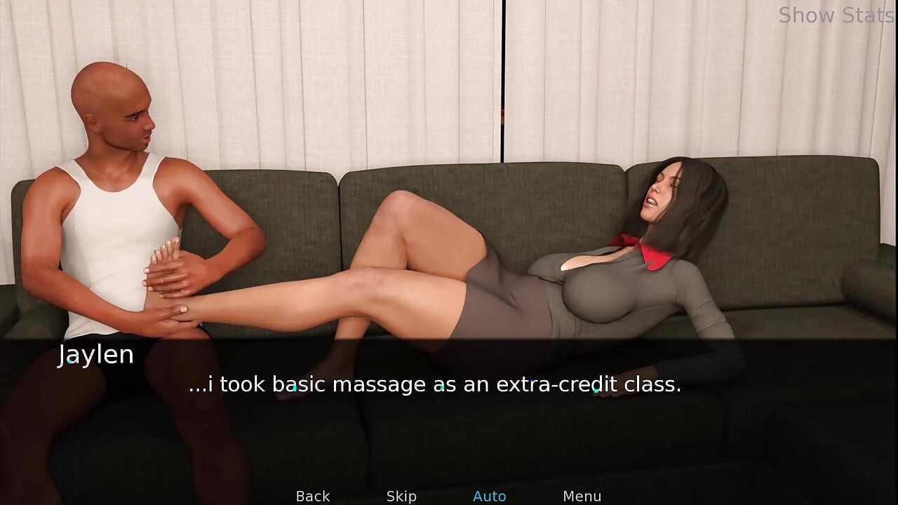 計劃火辣的妻子。米里亞姆想給喬口交