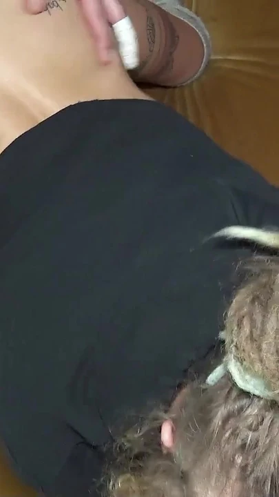 Powerful moment from "Old Young Amateur MMF Threesome with Skinny German Dreadlocks Teen Julia Juice"