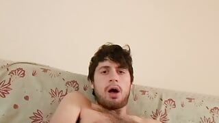 Horny cock guy can't wait to cum