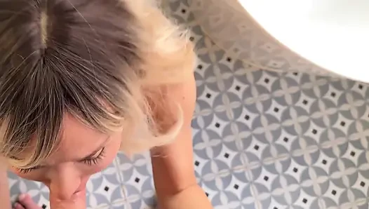 stepsis naked shower fuck cum in mouth