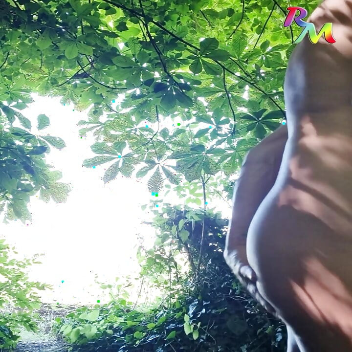 Cruising the woods near the motorway junction... found a quiet spot to get naked